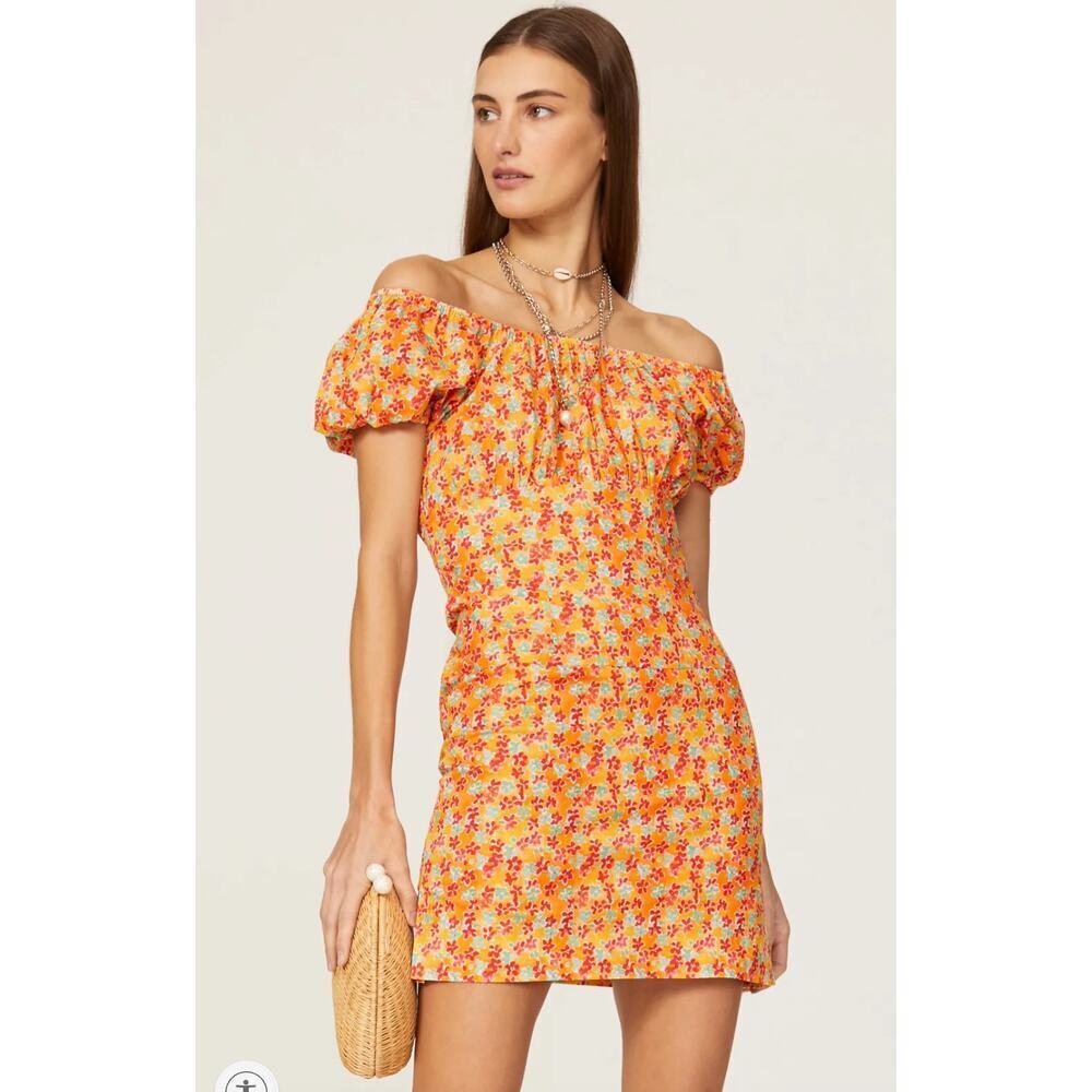 CAROLINE CONSTAS Calla Mini Dress Size S